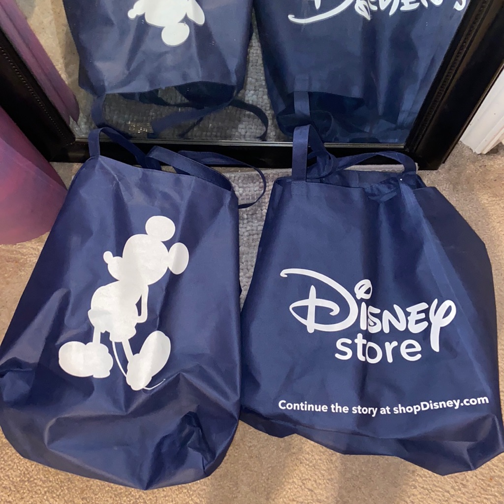 Disney Store Bags (2 For $7)